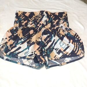 Free people The Way Home Abstract Patterned Women's Shorts